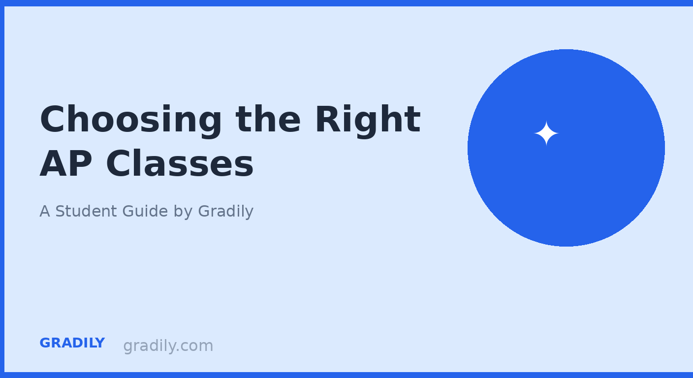 How to Choose the Right AP Classes for You — Gradily Blog | Gradily